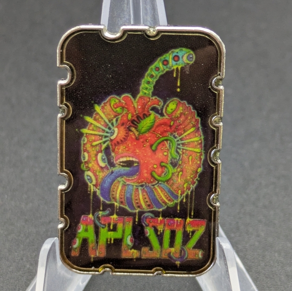 Aplsoz Other - APLSOZ Bass Music Artist EDM Rave Limited Edition /200 Enamel Art Pin LE200